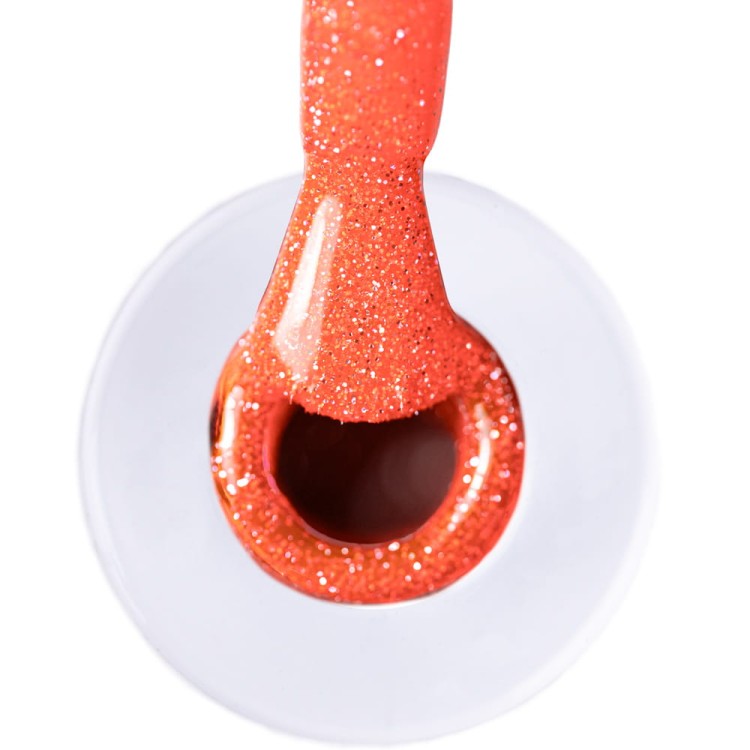 Lakier LED UV Gel Polish Oranges Flash Glitter Orange AlleLac HEMA Di-HEMA Free 6g 3.jpg