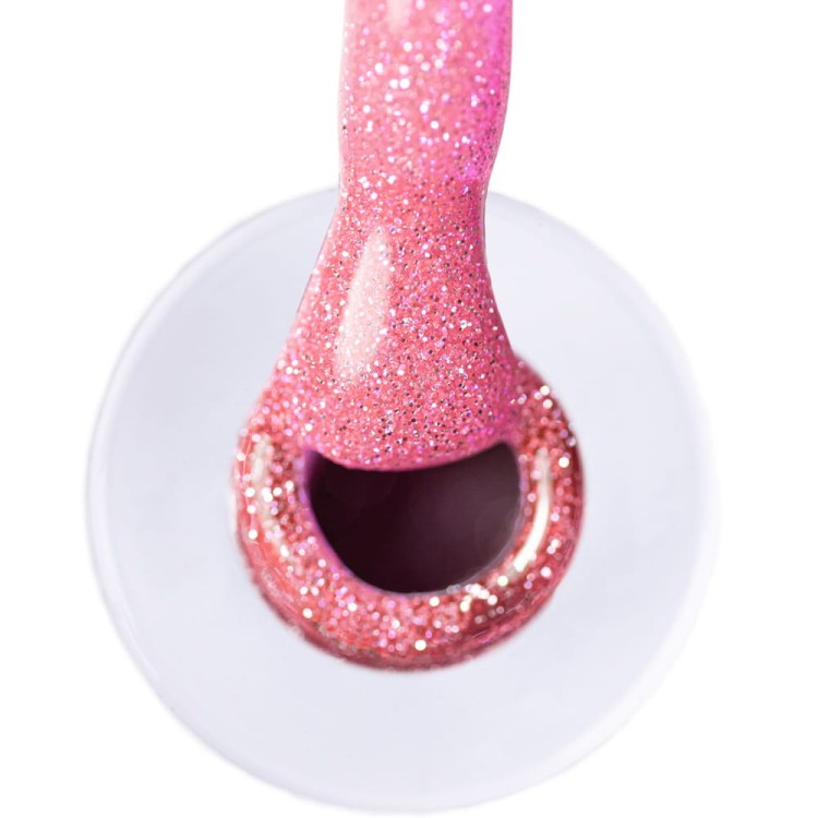 Lakier LED UV Gel Polish Pinks Flash Glitter Light Pink AlleLac HEMA Di-HEMA Free 6g 3.jpg