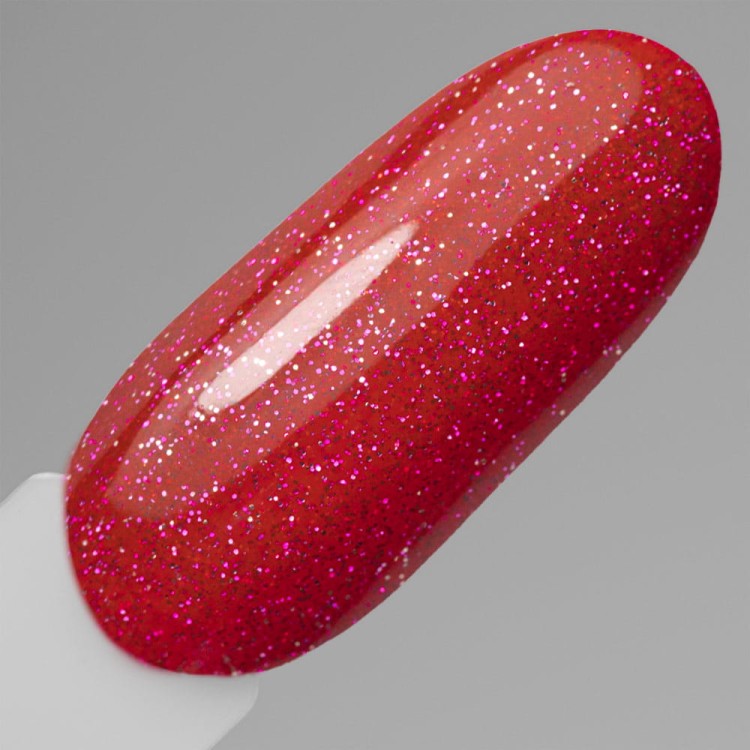 Lakier LEDUV Gel Polish Reds Flash Glitter Raspberry Allelac HEMADi-HEMA Free 6g 2.jpg