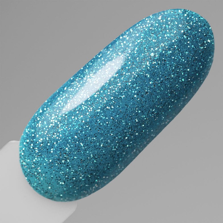 Lakier LED UV Gel Polish Blues Flash Glitter Blue AlleLac HEMA Di-HEMA Free 6g 2.jpg