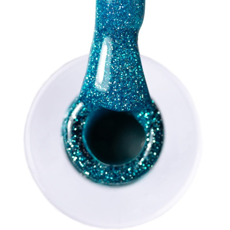 Lakier LED UV Gel Polish Blues Flash Glitter Blue AlleLac HEMA Di-HEMA Free 6g 3.jpg