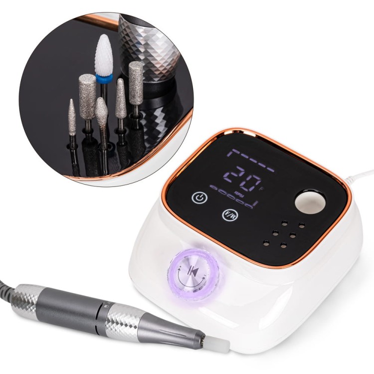 5903990588693 Frezarka do paznokci 50W No Name do manicure pedicure biała 113 1.jpg