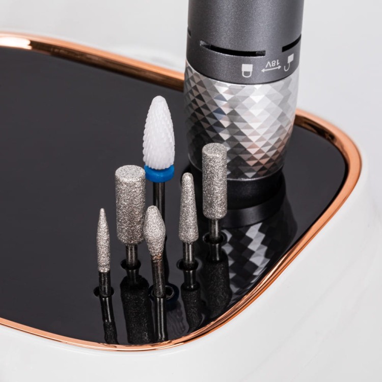 5903990588693 Frezarka do paznokci 50W No Name do manicure pedicure biała 113 5.jpg