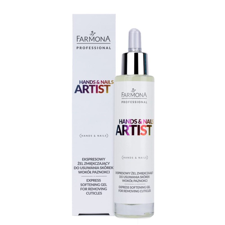 Ekspresowy żel zmiękczający do usuwania skórek wokół paznokci Farmona Hands&Nails Artist 50ml (1).jpg
