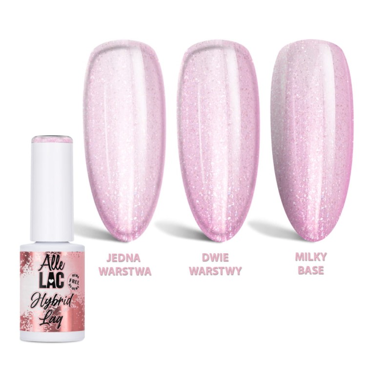 Lakier LED UV Gel Polish Pinks Blush Glitter Allelac HEMA Di-HEMA Free 6g 1.jpg