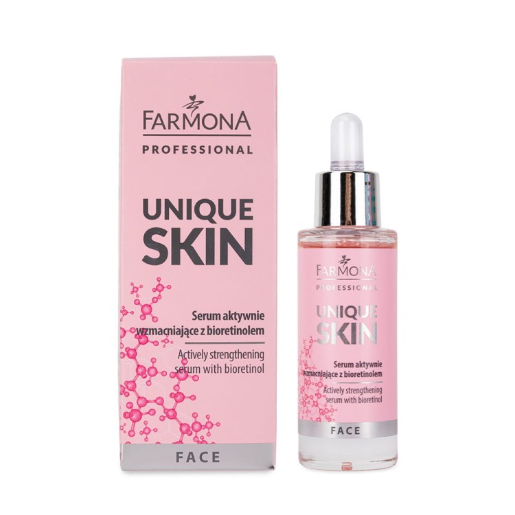 Serum do twarzy aktywnie wzmacniające z bioretinolem Farmona Unique Skin 30 ml 1.jpg