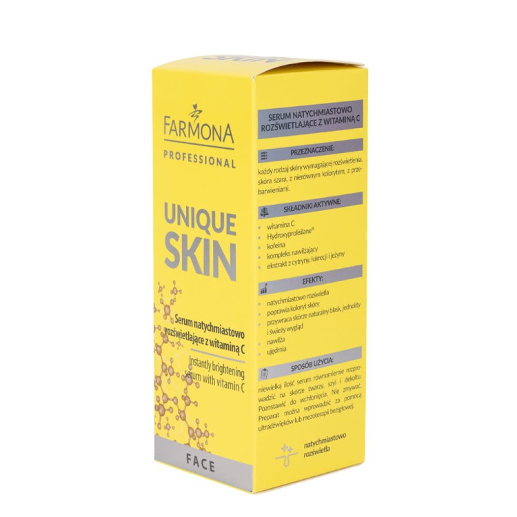 Serum do twarzy rozświetlające z witaminą C Farmona Unique Skin 30 ml 3.jpg