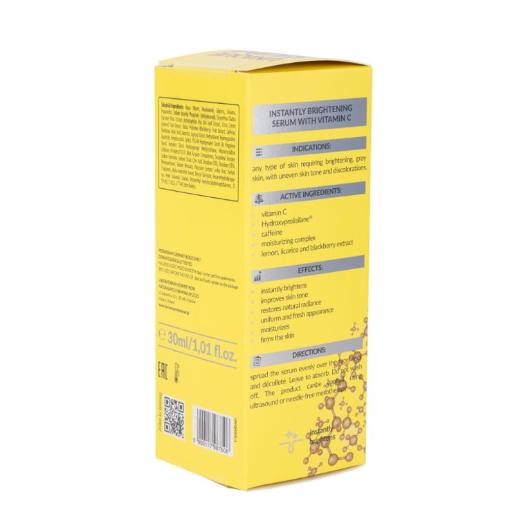 Serum do twarzy rozświetlające z witaminą C Farmona Unique Skin 30 ml 4.jpg