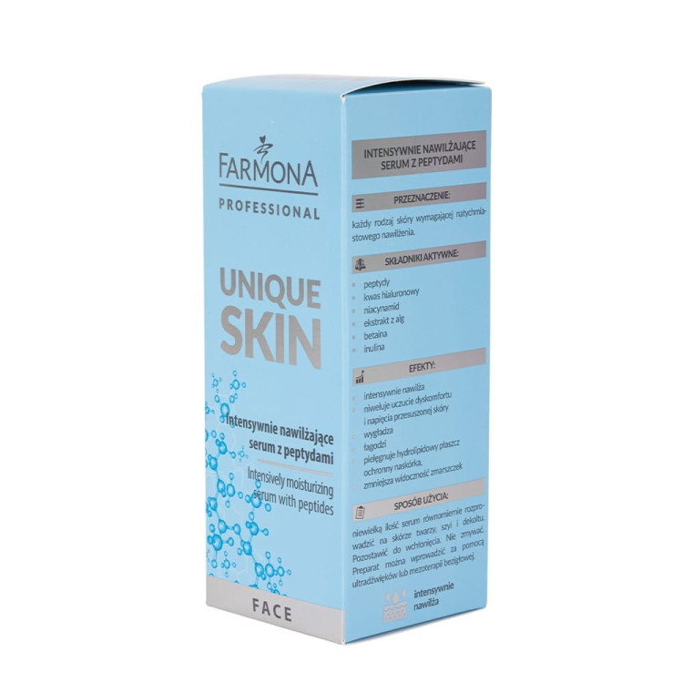 Serum do twarzy nawilżające z peptydami Farmona Unique Skin 30 ml 3.jpg