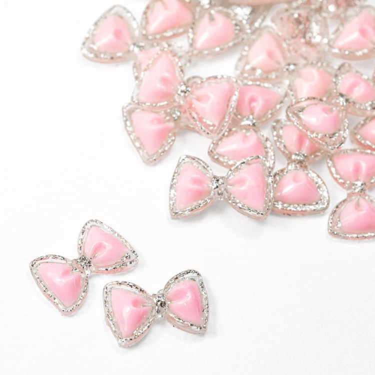 Ozdoby do paznokci kokardki 3D róż 20 szt 1.jpg