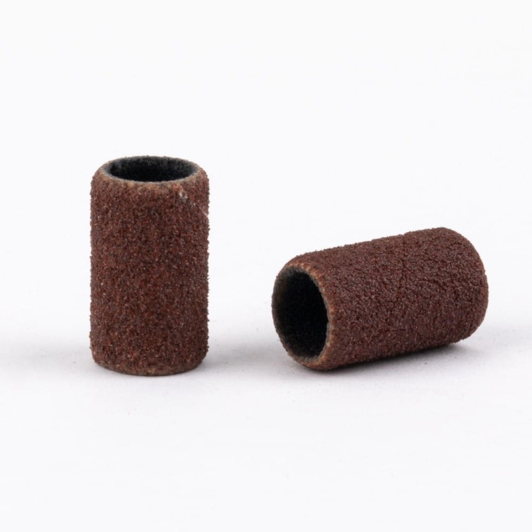 Kapturki do manicure i pedicure mandrele nakładki ścierne cylinder 6mm gradacja 150 AlleMed 50szt 3.jpg