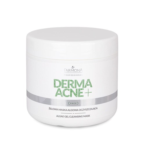 Żelowa maska algowa oczyszczająca Farmona Derma Acne+ 160g 1.jpg