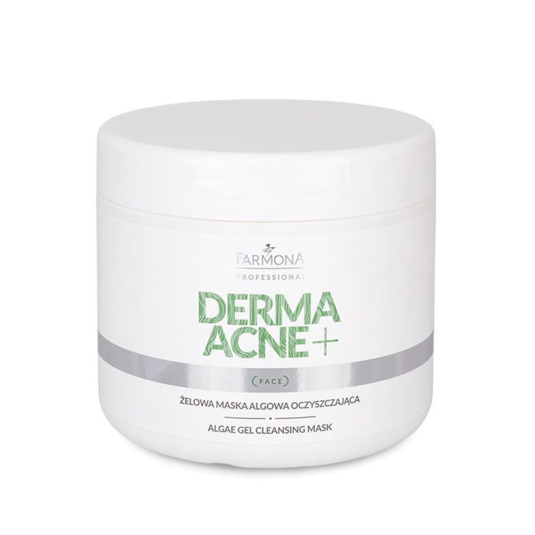 Żelowa maska algowa oczyszczająca Farmona Derma Acne+ 160g 1.jpg