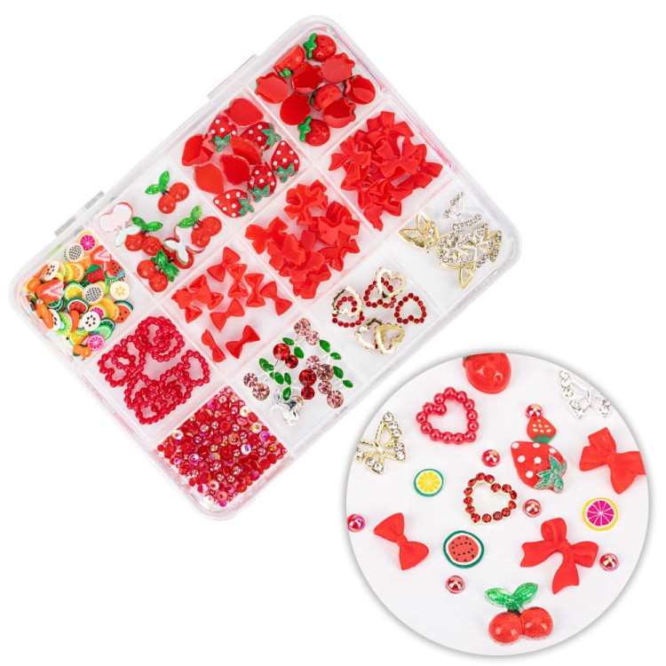 Ozdoby do paznokci kasetka mix ozdób ok 100 szt 1.jpg