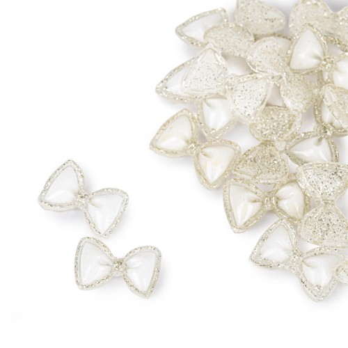 Ozdoby do paznokci kokardki 3D białe 20 szt (1).jpg