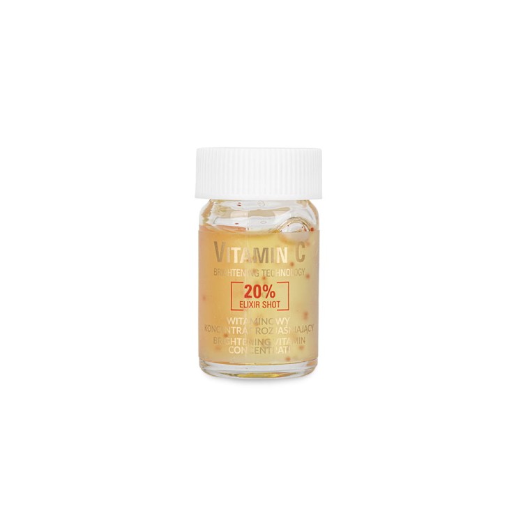 Witaminowy koncentrat rozjaśniający Farmona Vitamin C 20% elixir shot 25 ml 2.jpg