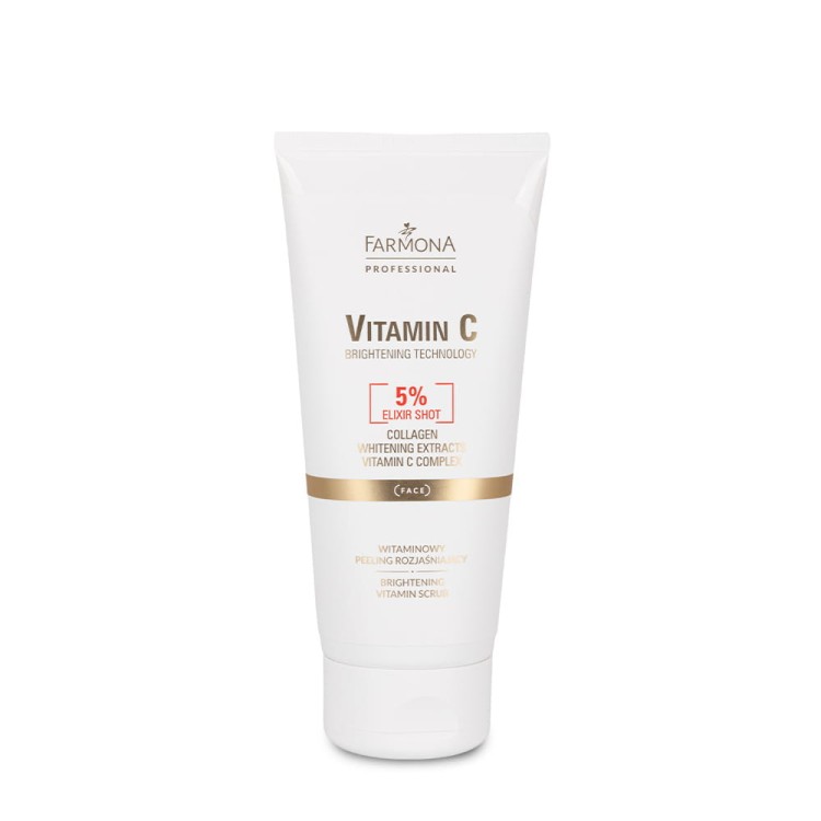 Witaminowy peeling rozjaśniający Farmona Vitamin C elixir shot 5% 200 ml 1.jpg