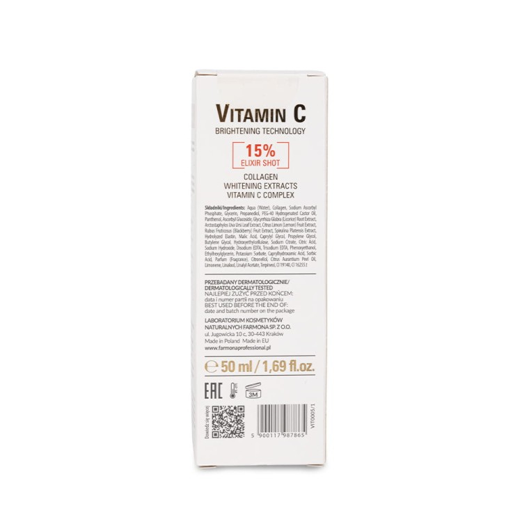 Witaminowe serum rozjaśniające Farmona Vitamin C elixir shot 15% 50 ml 4.jpg