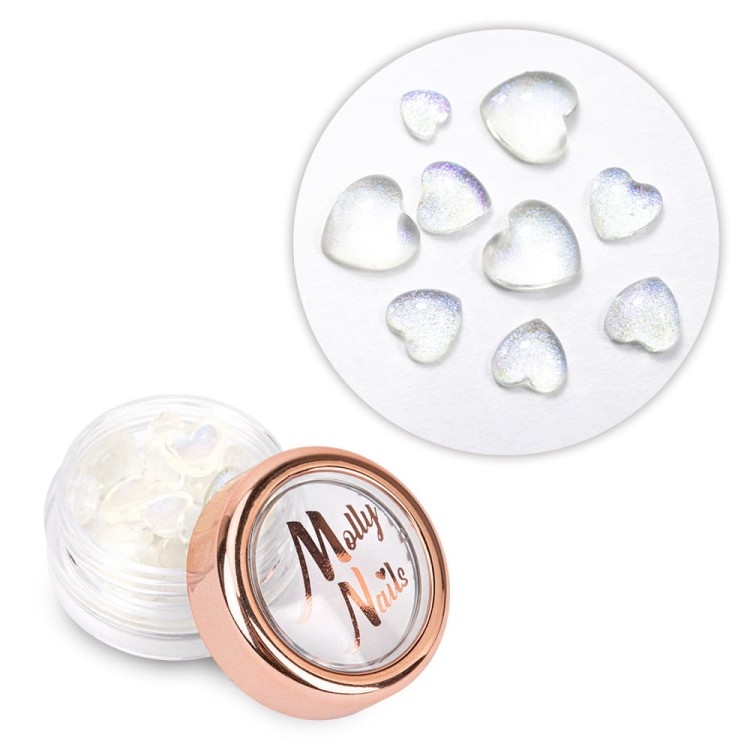 Ozdoba do paznokci Molly Nails serca 3D nr 1 1.jpg