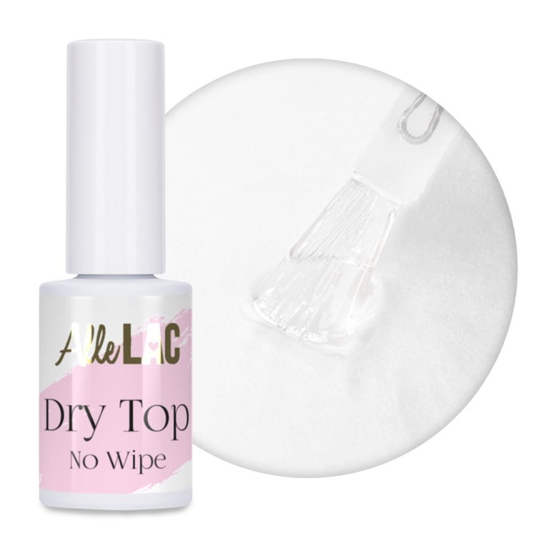 Dry top high gloss top no wipe bez przemywania AlleLac Clear 7 g.jpg