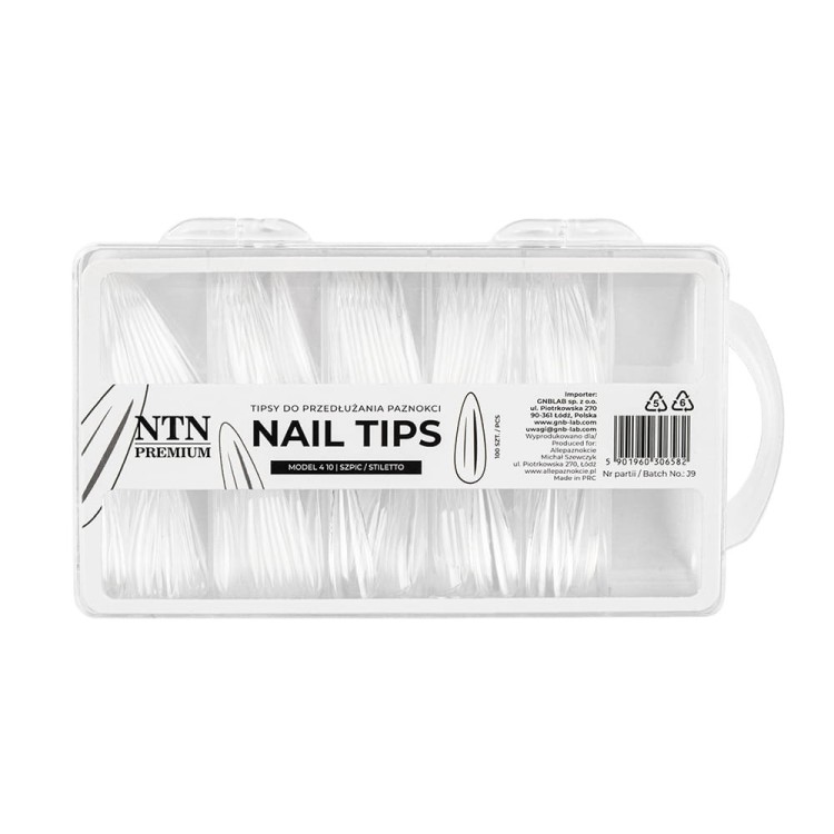 TIPSY DO PRZEDŁUŻANIA PAZNOKCI NAIL TIPS MODEL 4 10 SZPIC 100SZT 5.jpg