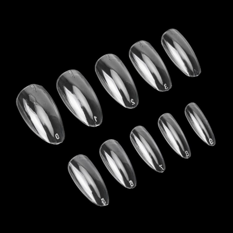 TIPSY DO PRZEDŁUŻANIA PAZNOKCI NAIL TIPS MODEL 2 10 MIGDAŁ KRÓTKI 100SZT 3.jpg