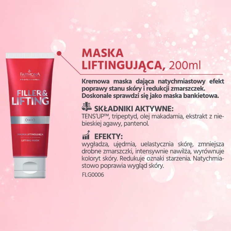 Maska liftingująca do twarzy Farmona Filler&Lifting 200ml (2).jpg