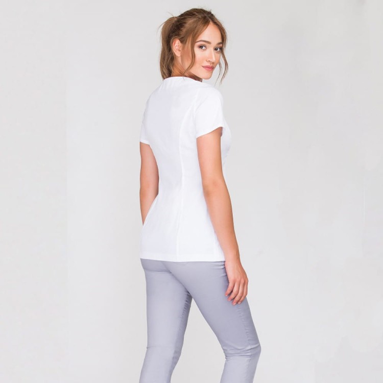 Fartuszek kosmetyczny Spa 9 biały z cyrkoniami rozmiar 44 (2).jpg