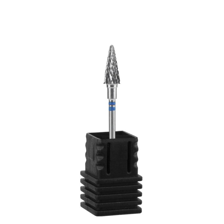 Frez z węglika spiekanego dla leworęcznych stożek niebieski EXPERT śr 6mm część robocza 14mm 4.jpg