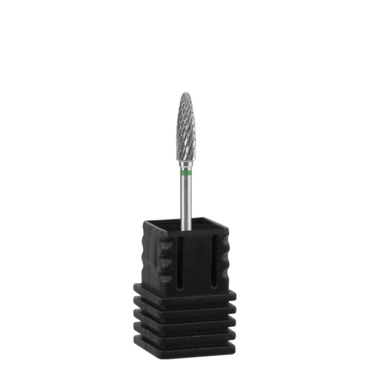 Frez z węglika spiekanego stożek okrągły zielony EXPERT średnica 4 mm część robocza 14 mm 4.jpg