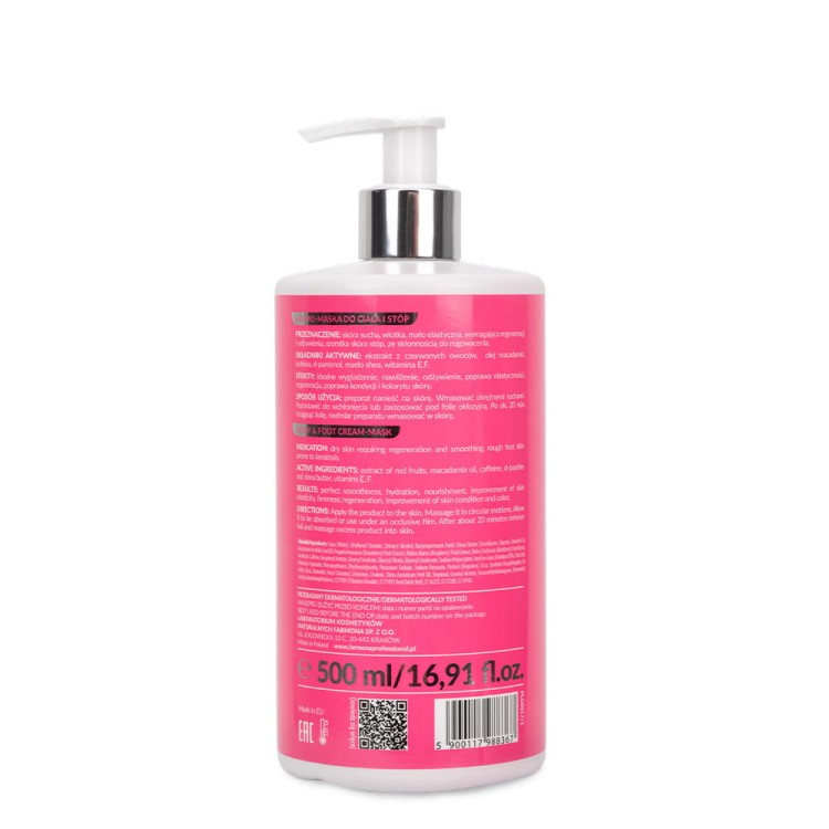 Kremo-maska do ciała i stó Skin Cream Mask Fresh Watermelon 500ml 2.jpg