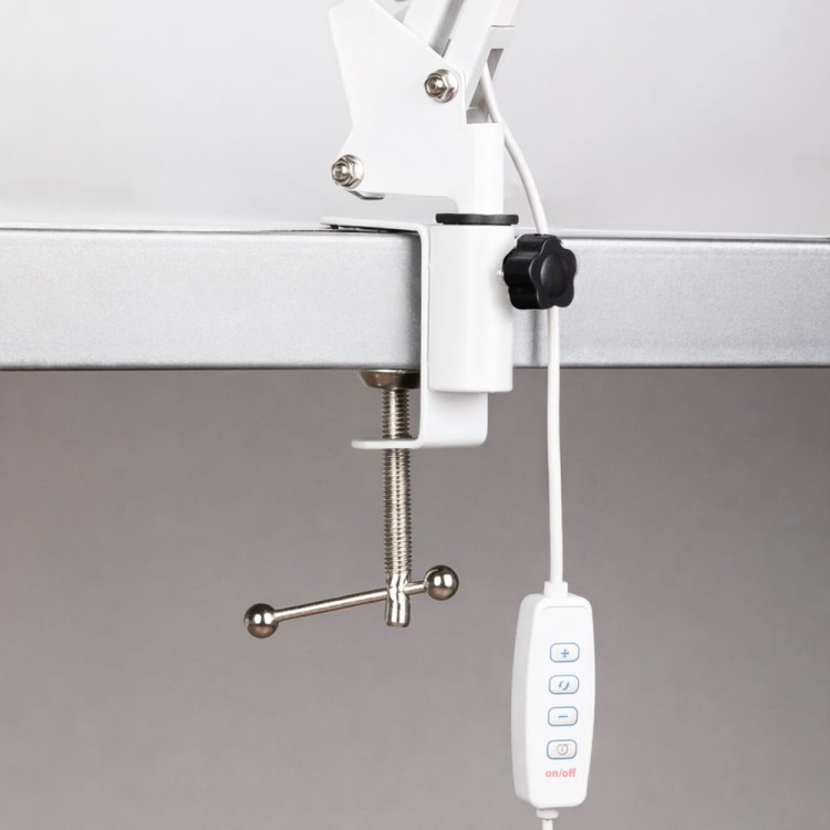 LAMPKA BIURKOWA DO MANICURE 12W BIAŁA MT-328 6a.jpg