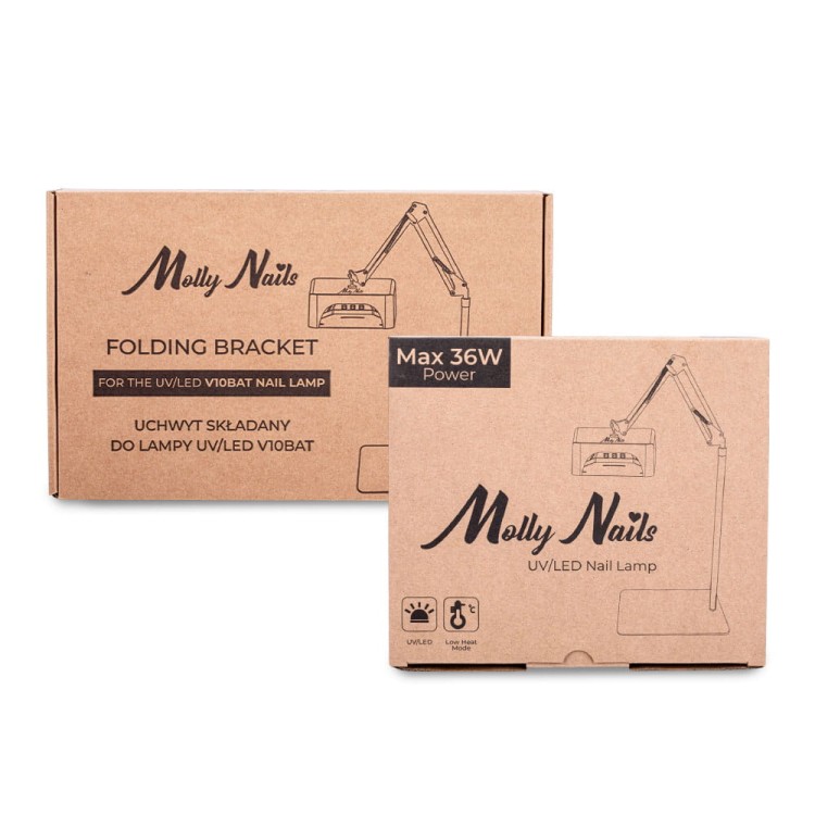 LAMPA DO PAZNOKCI V10BAT Z UCHWYTEM SKŁADANYM MOLLY NAILS 11.jpg