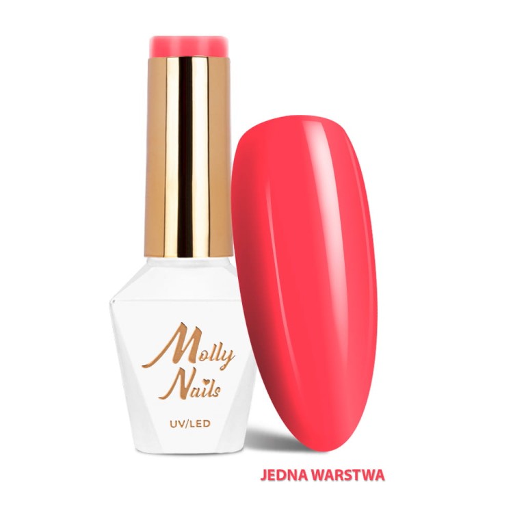 LAKIER HYBRYDOWY MOLLY NAILS NR 286 HOT CORAL 1.jpg