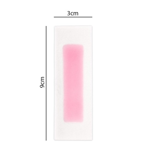 GNBLab Wosk na pasku do depilacji mały pink 6 szt 2.jpg