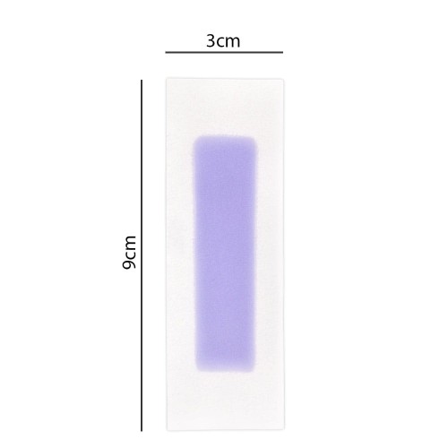 GNBLab Wosk na pasku do depilacji mały malina 10 szt 2.jpg