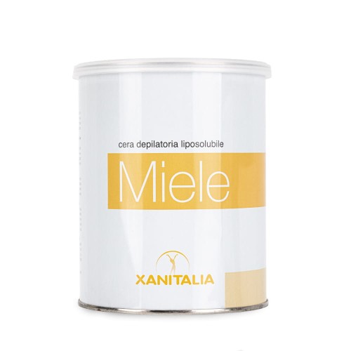 Wosk do depilacji w puszce do depilacji paskowej Xanitalia Miele miodowy 800ml 1.jpg