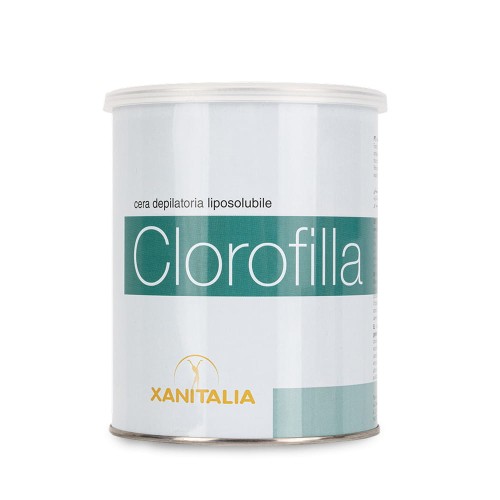 Wosk do depilacji w puszce do depilacji paskowej Xanitalia Clorofilla roślinny 800ml 1.jpg