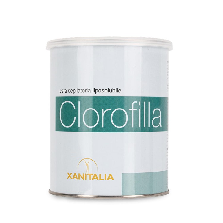 Wosk do depilacji w puszce do depilacji paskowej Xanitalia Clorofilla roślinny 800ml 1.jpg