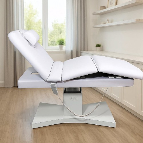 Leżanka kosmetyczna elektryczna do masażu ELEGANCE 3 biała 2.jpg
