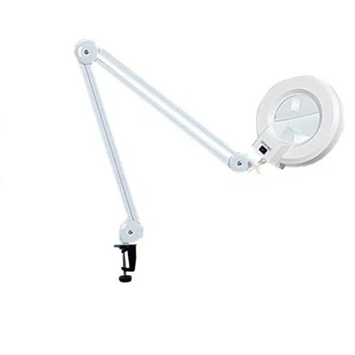 Lampa lupa 22W LED 5 dpi Basic mocowana do stolika biała.jpg