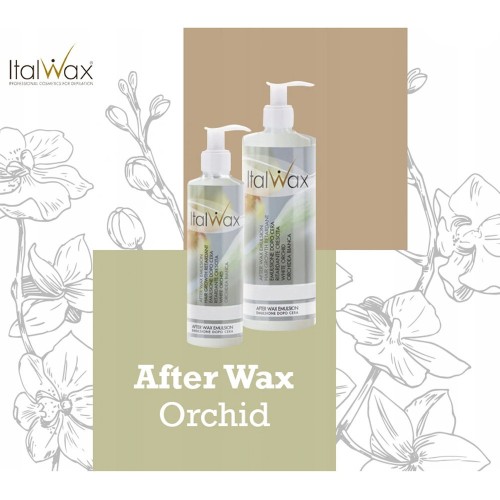 Emulsja po depilacji spowalniająca wzrost włosów ItalWax after Wax Emulsion biała orchidea 100 ml (2).jpg