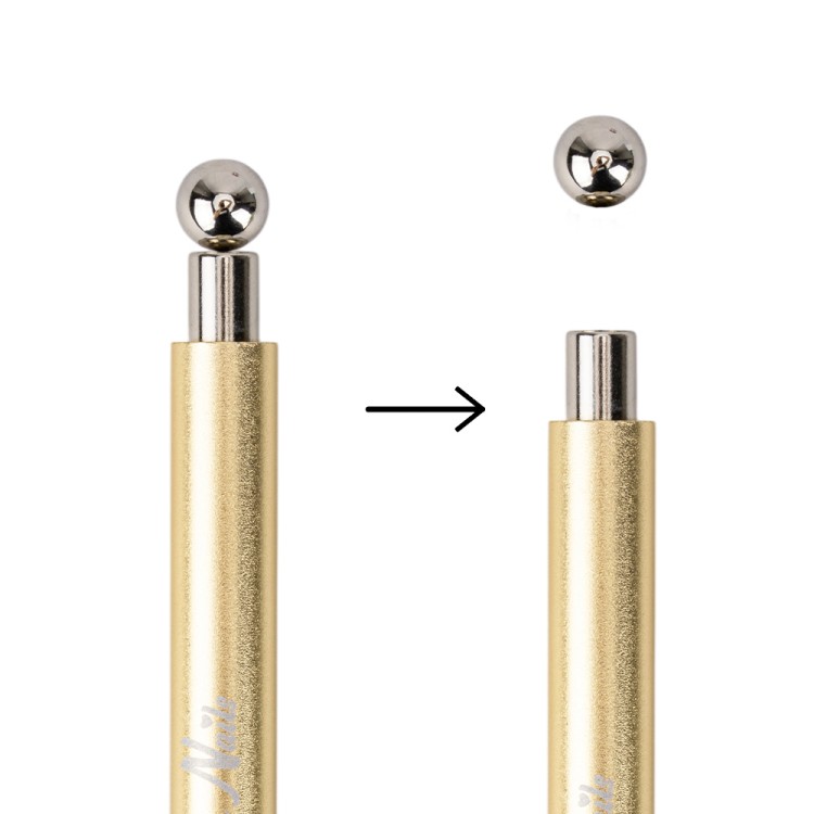 DWUSTRONNY MAGNETYZER DO KOCIEGO OKA Z KULKĄ GOLD 4.jpg