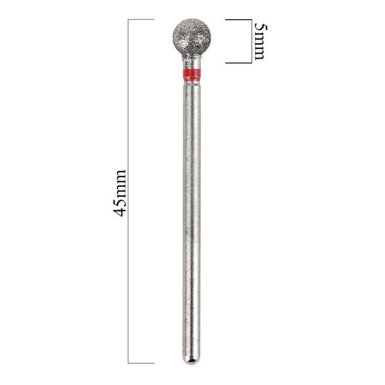 5901960311753 Zestaw frezów diamentowych kulka 5 mm czerwony delikatny 10 szt 4.jpg