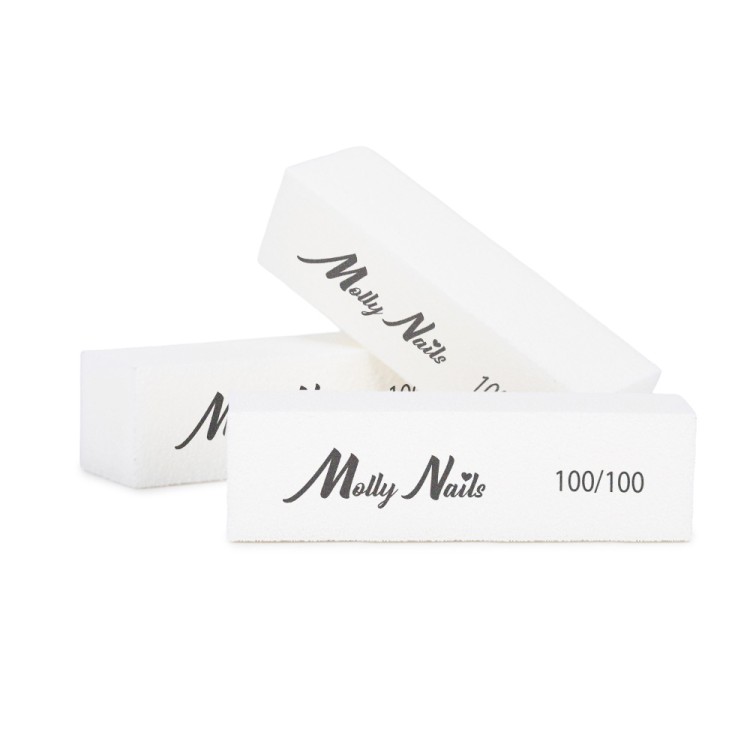 BLOCZK POLERSKI MOLLY NAILS BIAŁY 100-100 1szt 3.jpg