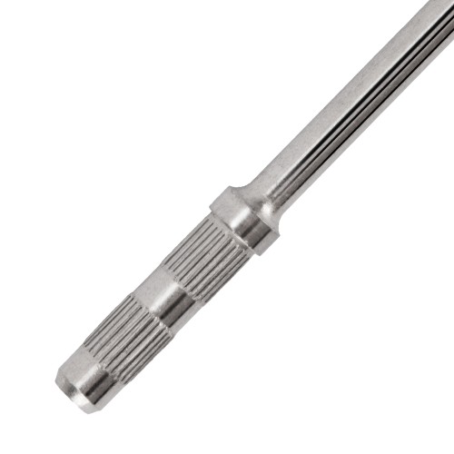 STALOWY TRZPIEŃ DO KAPTURKÓW ŚCIERNYCH 38mm SREBRNY Z ZĘBAMI 2.jpg