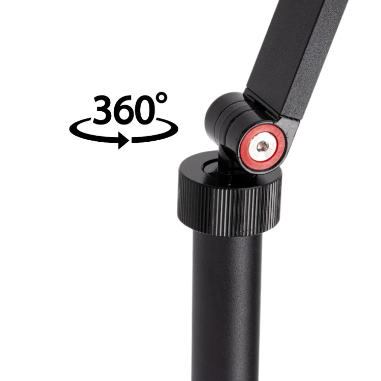 Lampa kosmetyczna LED łuk 20W podłogowa bezcieniowa czarna DZ-M3X 3.jpg