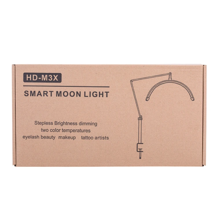 Lampa kosmetyczna LED łuk 20W podłogowa bezcieniowa czarna DZ-M3X 10.jpg