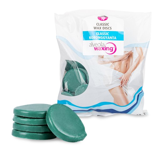 Wosk do depilacji krążek do depilacji bezpaskowej Xanitalia zielony 1000g 1.jpg