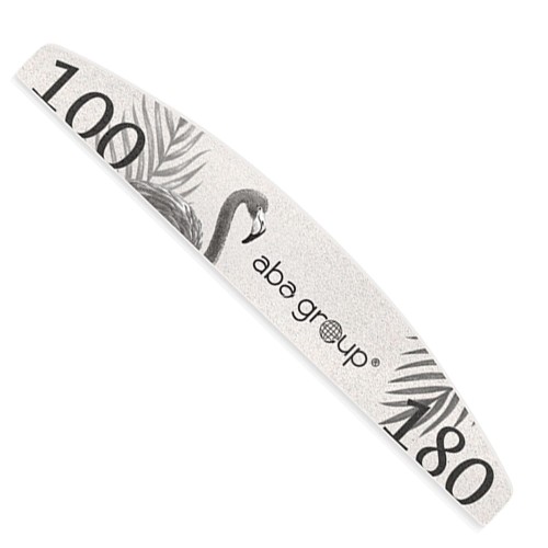 Pilnik do paznokci Bezpieczny Pakiet Slim półksiężyc łódka Aba Group zapakowany w jednorazową folię 100180 (2).jpg